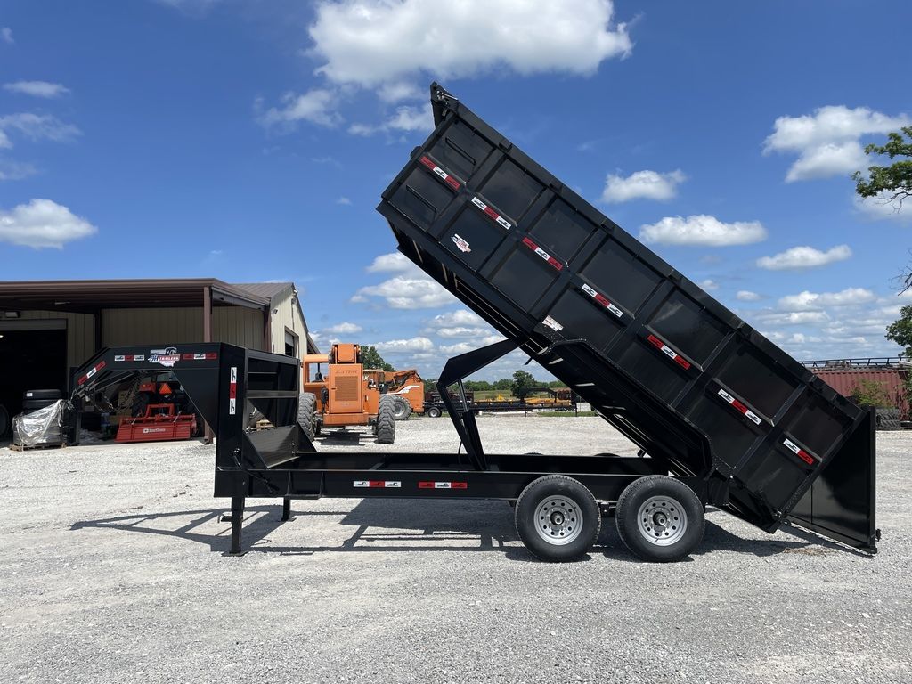 DH Trailers 16ft GN High Sides 14k Dump Trailer_011