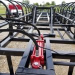 Industrias America 18×4 Hydraulic Latch, Double Wide Hay Bale Trailer_003