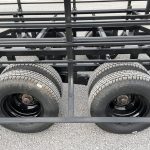 Industrias America 18×4 Manual Dump Double Wide Hay Bale Trailer_006