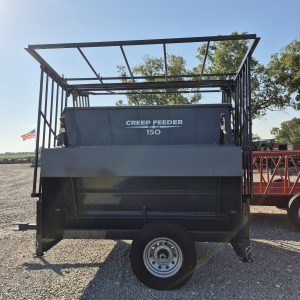 DH 150 creep feeder w/ panels & rain shield (Portable)
